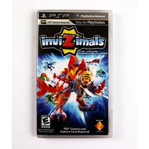 InviZimals Sony PSP UMD - Game & Manual Only Complete CIB Tested Working‎